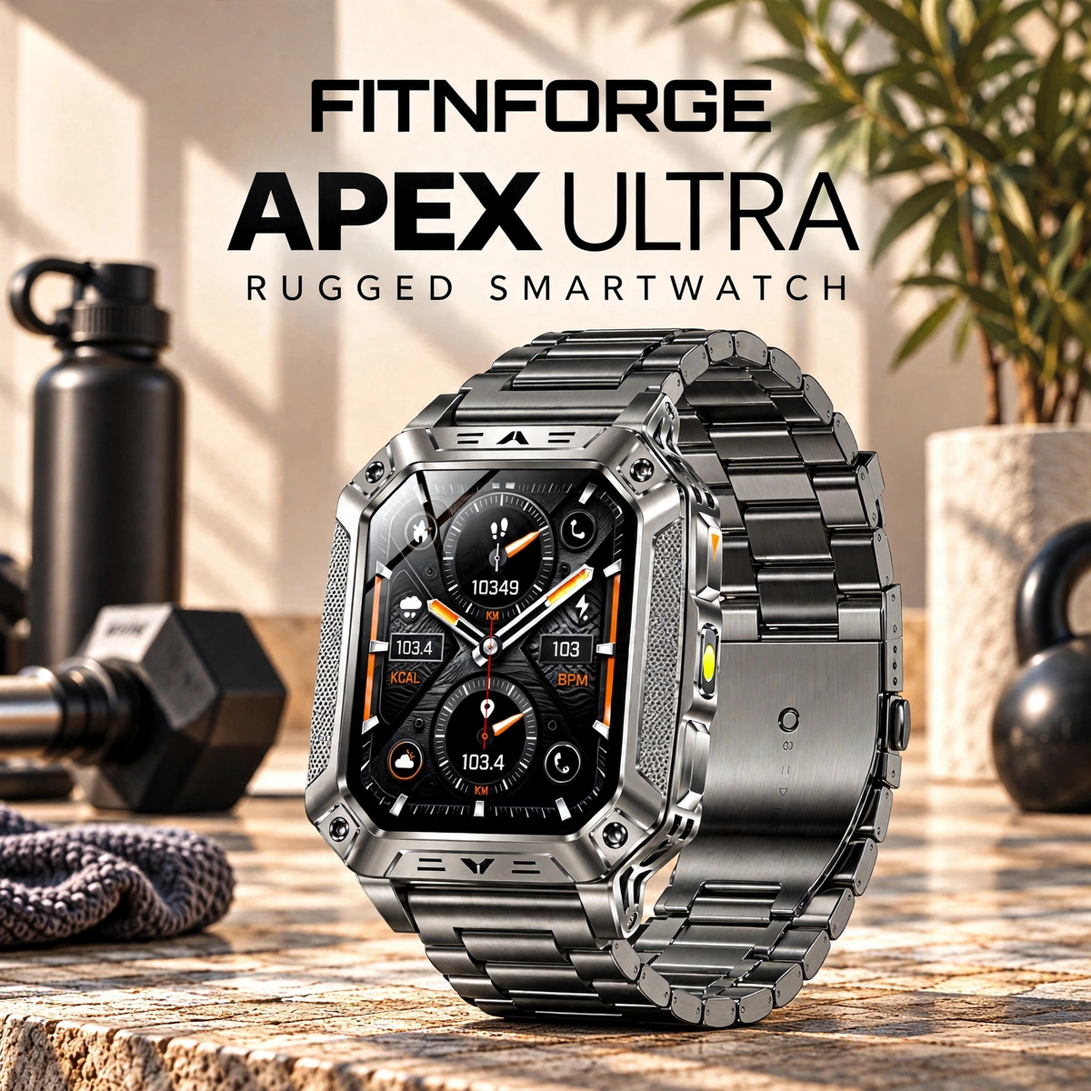 FitnForge Apex Ultra Rugged Smartwatch - product image 2