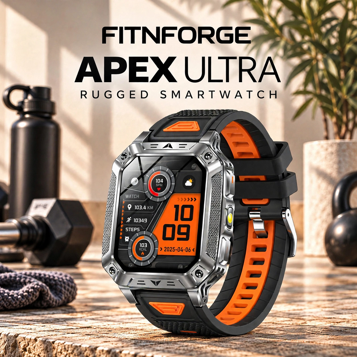 FitnForge Apex Ultra Rugged Smartwatch - product image 8